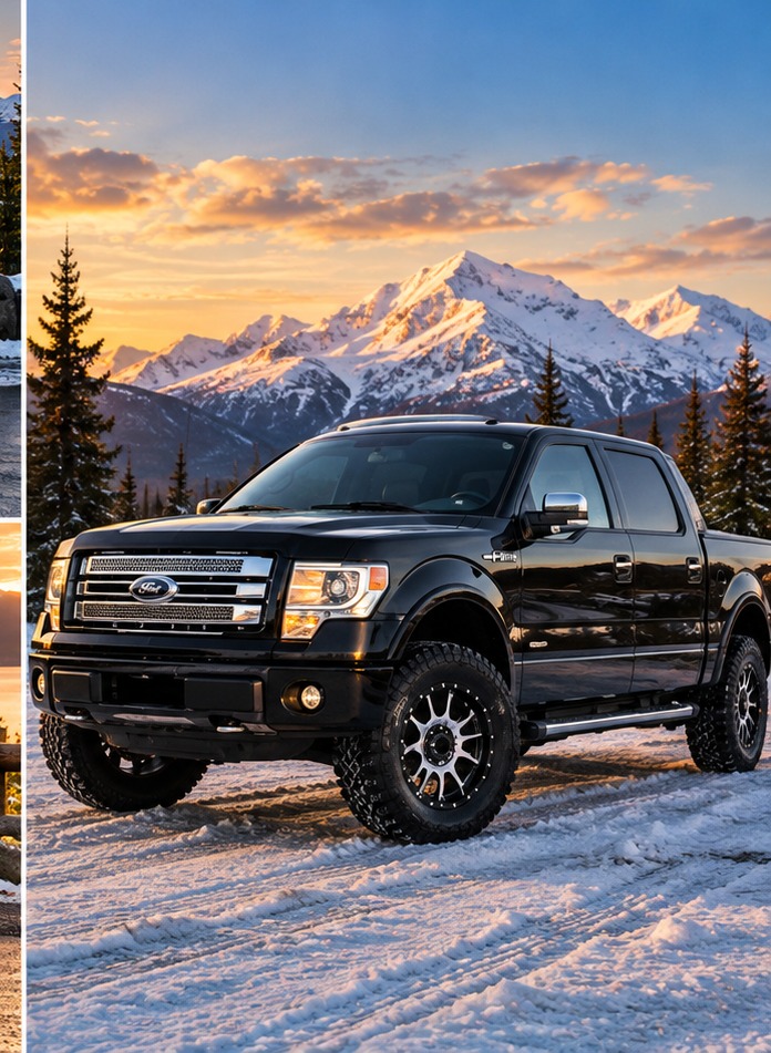 2013 Ford F-150 Limited 4×4 — Premium Rentals Alaska fleet