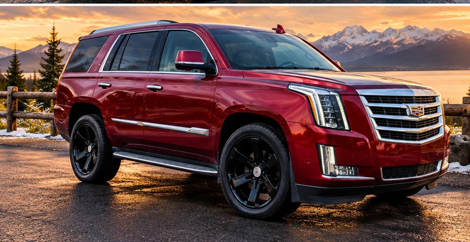 2017 Cadillac Escalade Luxury — Premium Rentals Alaska fleet